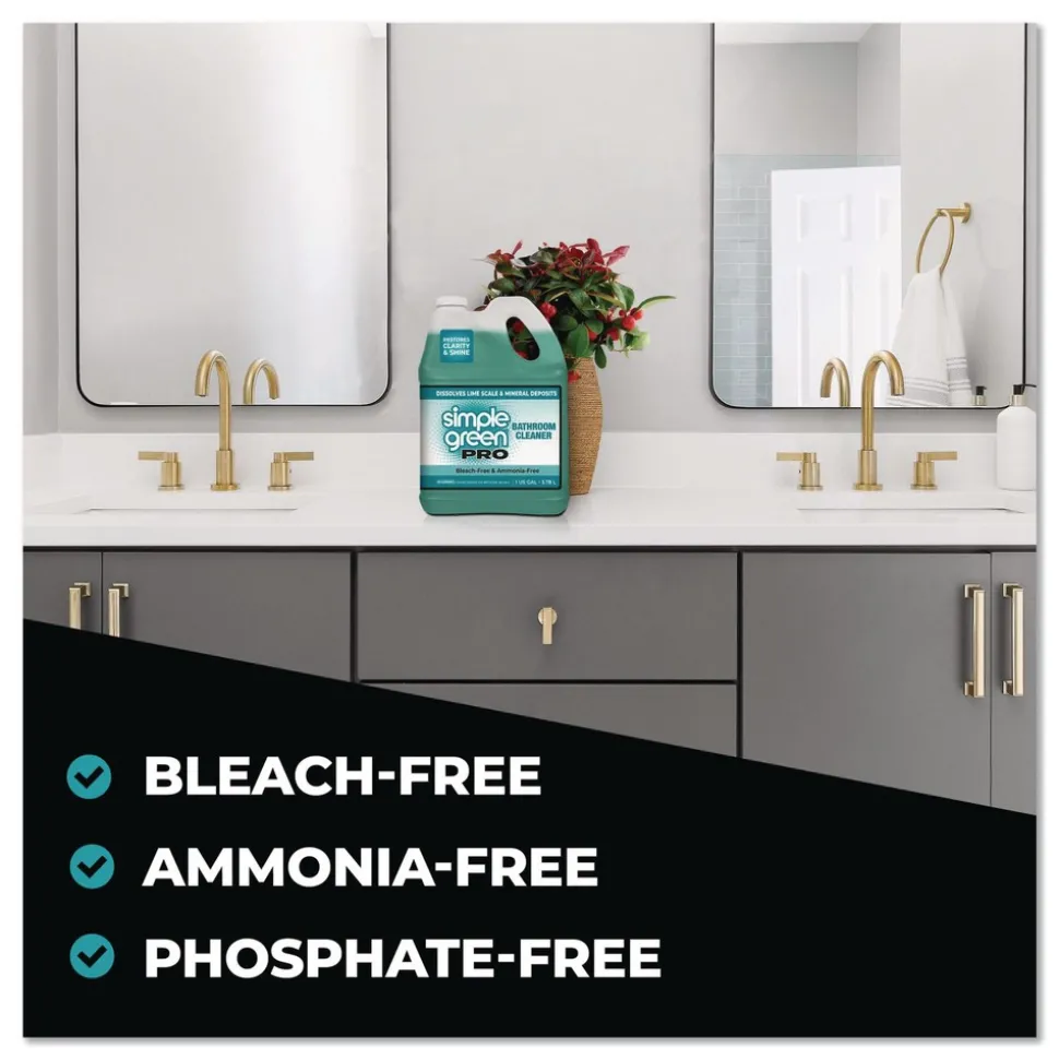 Simple Green 1 Gallon Pro Bathroom Cleaner (4/Carton)