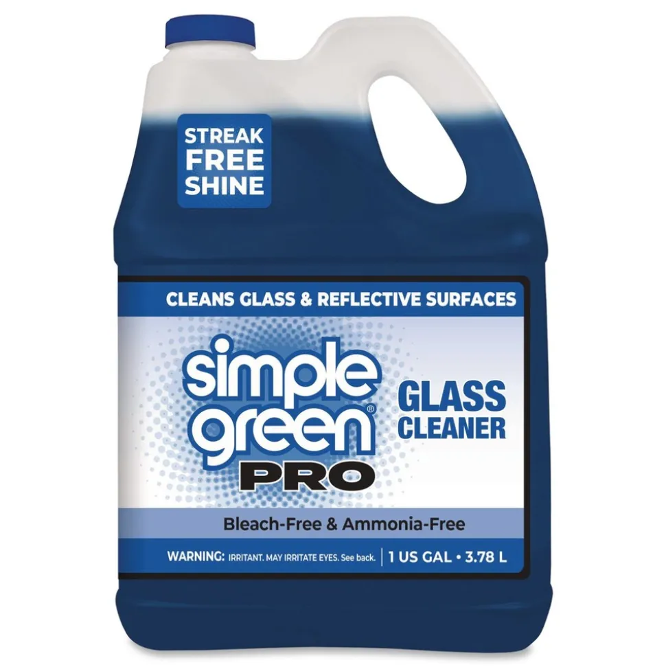 Simple Green 1 Gallon Pro Glass Cleaner (4/Carton)