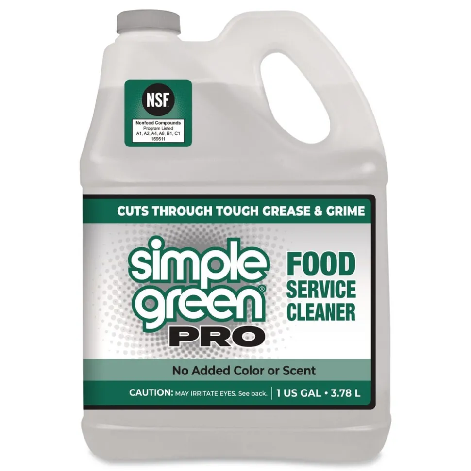 Simple Green 1 Gallon Pro Food Service Cleaner (4/Carton)