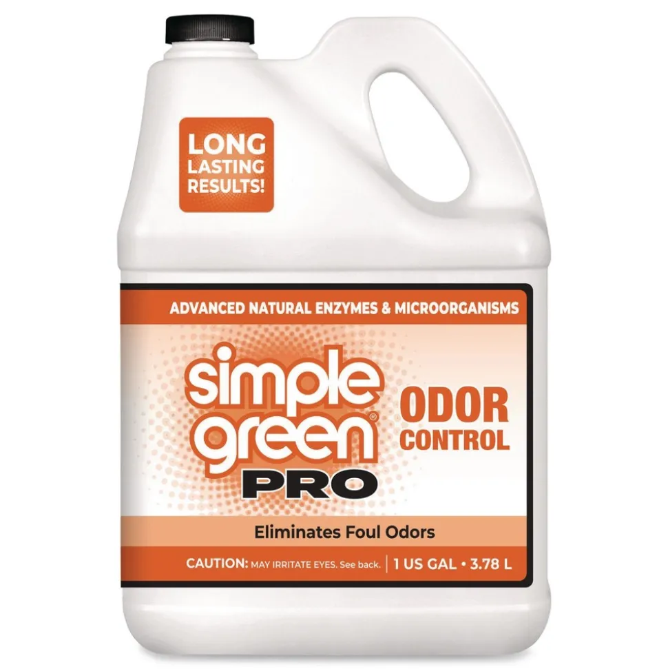 Simple Green 1 Gallon Pro Odor Control - Lemongrass Eucalyptus (4/Carton)