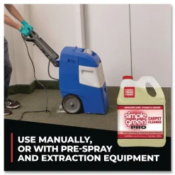 Simple Green 1 Gallon Pro Carpet Cleaner - Unscented (4/Carton)