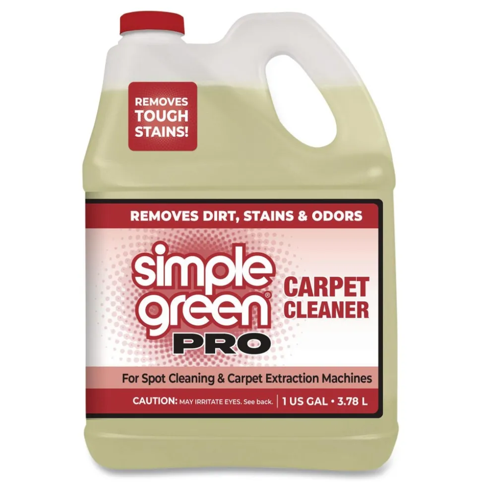 Simple Green 1 Gallon Pro Carpet Cleaner - Unscented (4/Carton)