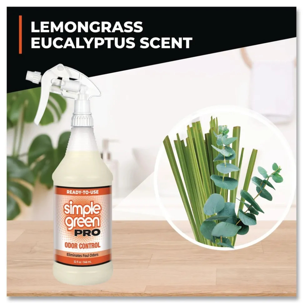 Simple Green 32 oz Ready-To-Use Pro Odor Control - Herbal (12/Carton)