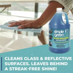 Simple Green Clean Building 1-Gallon Glass Cleaner Concentrate - Unscented (2/Carton)