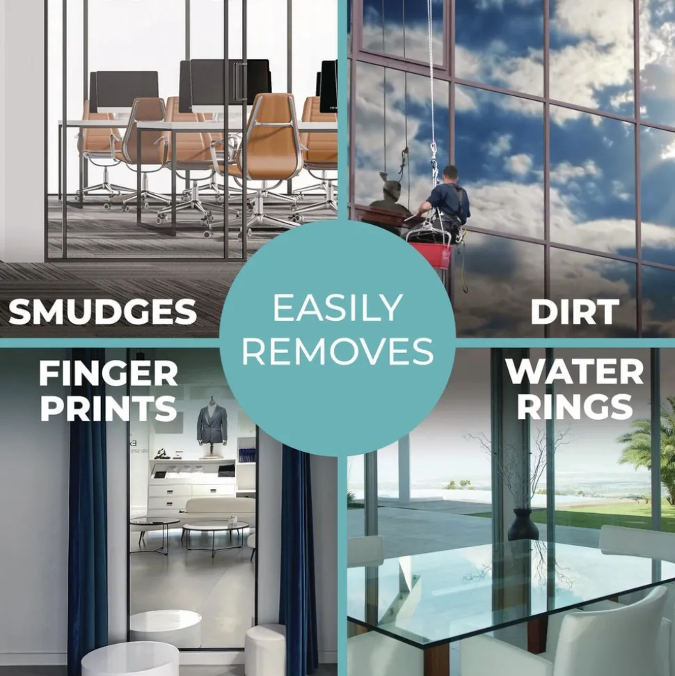 Simple Green Clean Building 1-Gallon Glass Cleaner Concentrate - Unscented (2/Carton)