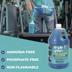 Simple Green Clean Building 1-Gallon Glass Cleaner Concentrate - Unscented (2/Carton)