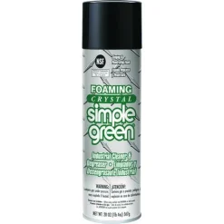 Simple Green Crystal 20 oz Aerosol Spray Foaming Industrial Cleaner and Degreaser (12/Carton)