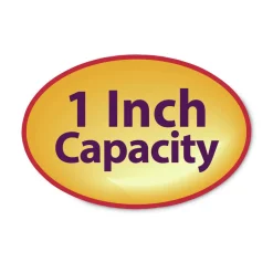 Smead 1 in. Expansion Assorted 1/3-Cut Tabs Letter Size Expanding Recycled Heavy Pressboard Folders - Blue (25/Box)