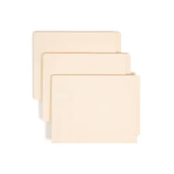Smead 0.75 in. Expansion 4-Fastener Folder with Divider - Letter Size/Manila Exterior (50/Box)