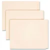Smead 0.75 in. Expansion Heavyweight End Tab Fastener Folders - Manila/Letter Size (50/Box)