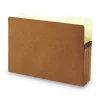 Smead 3.5 in. Expansion Legal Size Redrope Drop Front File Pockets with 2/5-Cut Guide Height Tabs (25/Box)