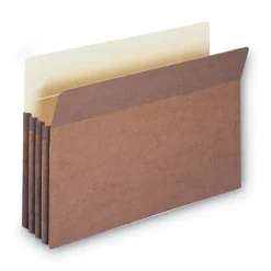 Smead 3.5 in. Expansion Legal Size Redrope Drop Front File Pockets (25/Box)