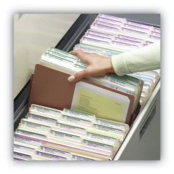 Smead 3.5 in. Expansion Legal Size Redrope Drop Front File Pockets (25/Box)