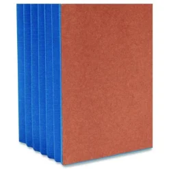 Smead 5.25 in. Expansion Legal Size Fully Lined 6.5 in. High Gussets Drop-Front End Tab File Pockets - Redrope/Blue (10/Box)