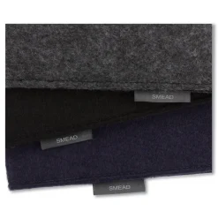 Smead 2 in. Expansion Letter Size Soft Touch Cloth Expanding Files - Dark Blue