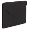 Smead 2 in. Expansion Letter Size Soft Touch Cloth Expanding Files - Black