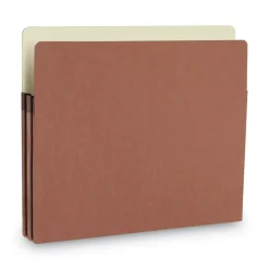 Smead 1.75 in. Expansion Letter Size Redrope Drop Front File Pockets (50/Box)