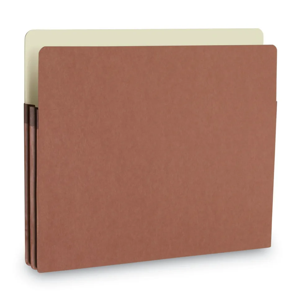 Smead 1.75 in. Expansion Letter Size Redrope Drop Front File Pockets (50/Box)