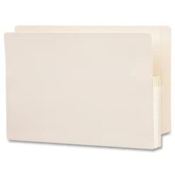 Smead 1.75 in. Expansion Manila End Tab File Pockets - Legal, Manila (25/Box)