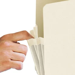 Smead 1.75 in. Expansion Manila End Tab File Pockets - Legal, Manila (25/Box)