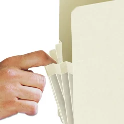 Smead 3.5 in. Expansion Manila End Tab File Pockets - Legal, Manila (25/Box)