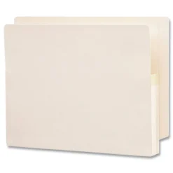 Smead 1.75 in. Expansion Manila End Tab File Pockets - Letter, Manila (25/Box)