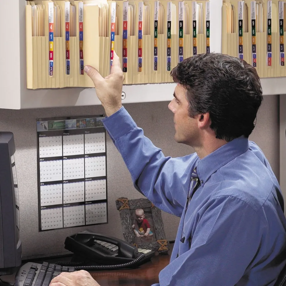 Smead 1.75 in. Expansion Manila End Tab File Pockets - Letter, Manila (25/Box)