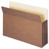 Smead 3.5 in. Expansion Redrope Drop Front File Pockets - Legal, Redrope (50/Box)