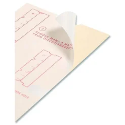 Smead 3.25 in. x 9.25 in. Straight Tab End Tab Converters - Manila (500/Box)