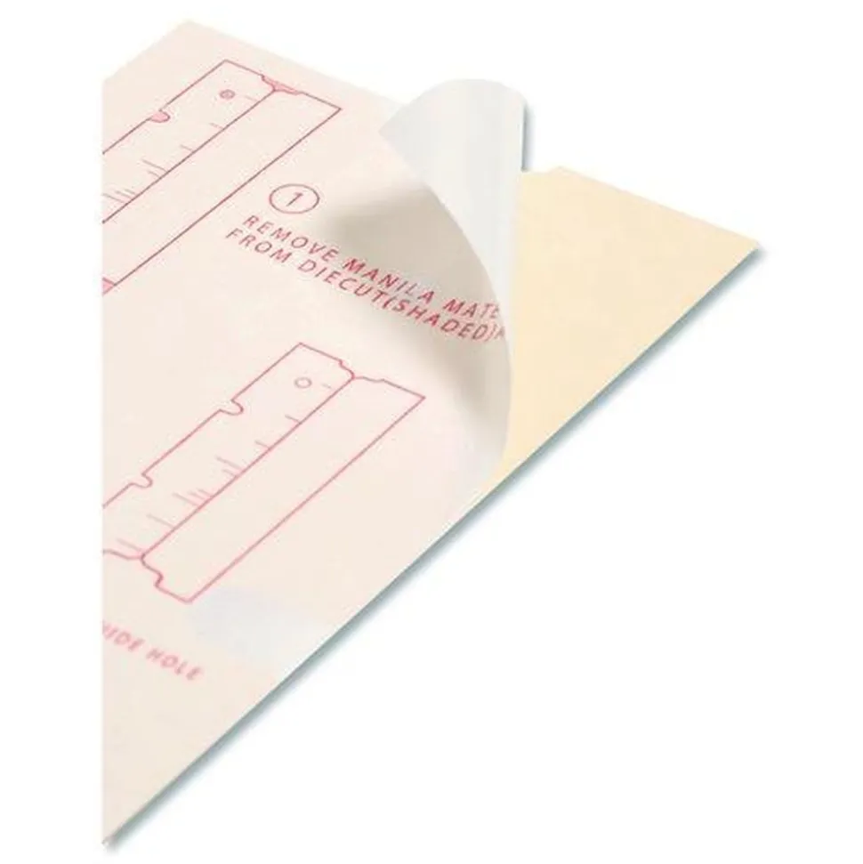 Smead 3.25 in. x 9.25 in. Straight Tab End Tab Converters - Manila (500/Box)