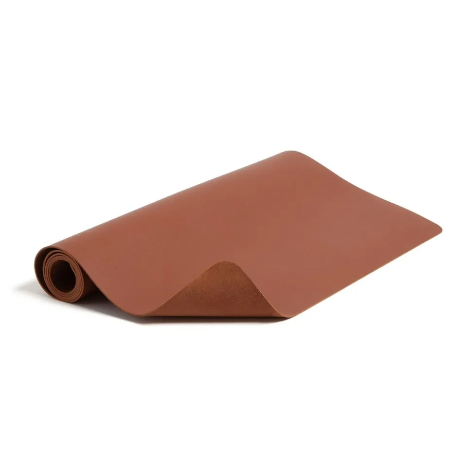 Smead 36 in. x 17 in. Vegan Leather Desk Pads - Brown