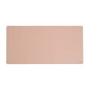 Smead 31.5 in. x 15.7 in. Vegan Leather Desk Pads - Light Pink