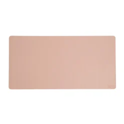 Smead 31.5 in. x 15.7 in. Vegan Leather Desk Pads - Light Pink