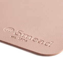 Smead 31.5 in. x 15.7 in. Vegan Leather Desk Pads - Light Pink
