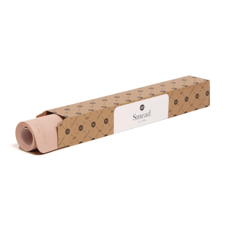 Smead 31.5 in. x 15.7 in. Vegan Leather Desk Pads - Light Pink