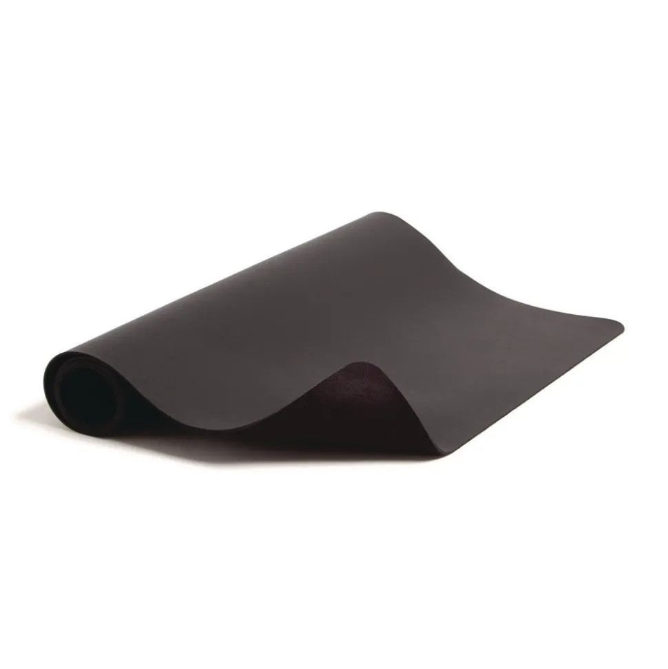 Smead 31.5 in. x 15.7 in. Vegan Leather Desk Pads - Charcoal