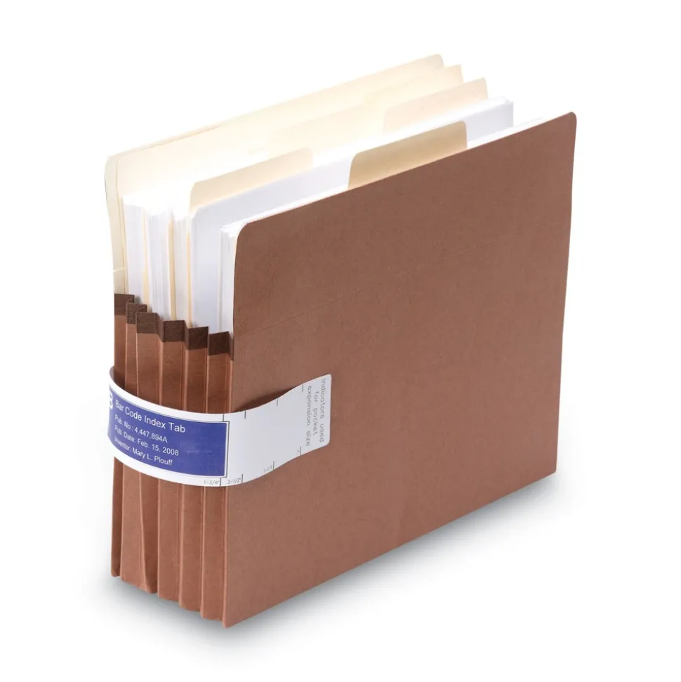 Smead 1.63 in. x 10.13 in. Viewables Pocket Label Pulls - White (45/Pack)