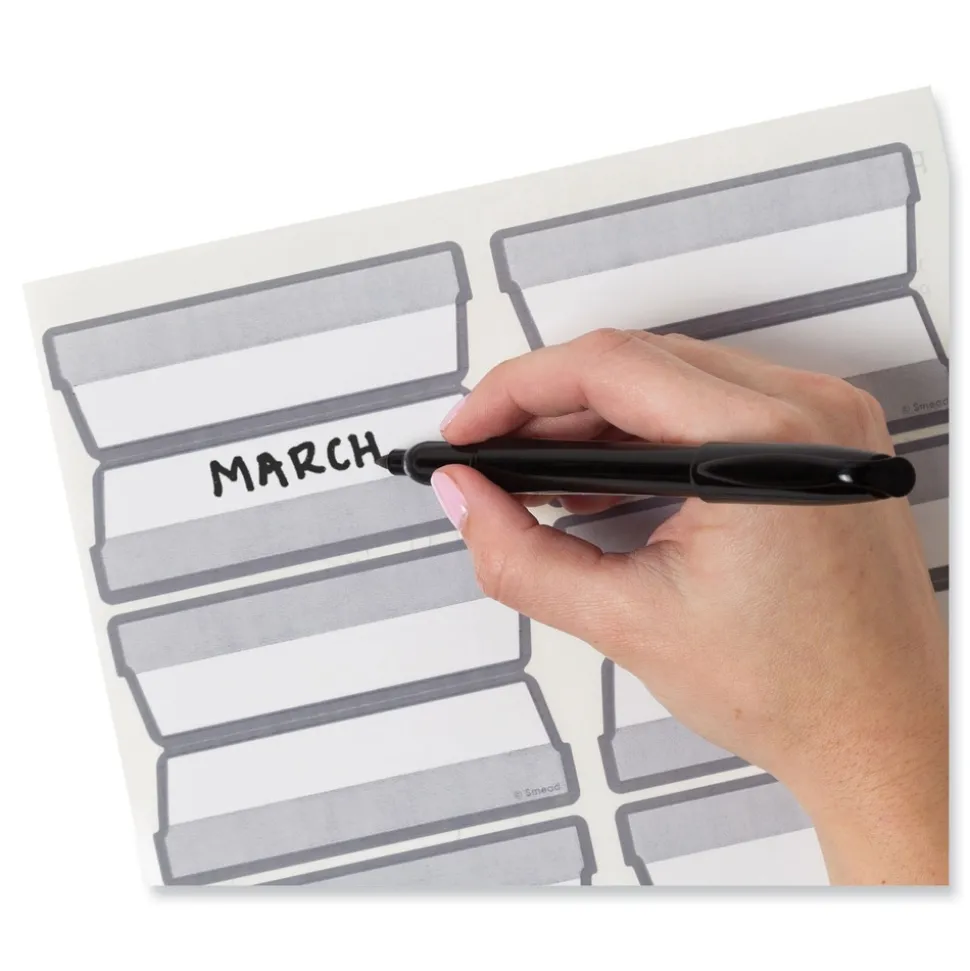 Smead 100 Percent Recycled Letter Size Hanging File Folders with ProTab Kit - Standard Green (1-Kit)