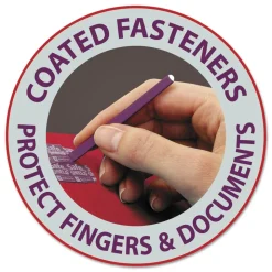 Smead 6 SafeSHIELD Fasteners 2 Dividers Letter Size 6-Section Pressboard Top Tab Pocket Classification Folders - Bright Red (10/Box)