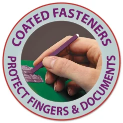 Smead 8 SafeSHIELD Fasteners 3 Dividers Letter Size 8-Section Pressboard Top Tab Classification Folders - Green (10/Box)