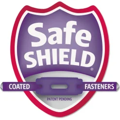 Smead 6 SafeSHIELD Fasteners 2 Dividers Letter Size 6-Section Pressboard Top Tab Pocket Classification Folders - Green (10/Box)