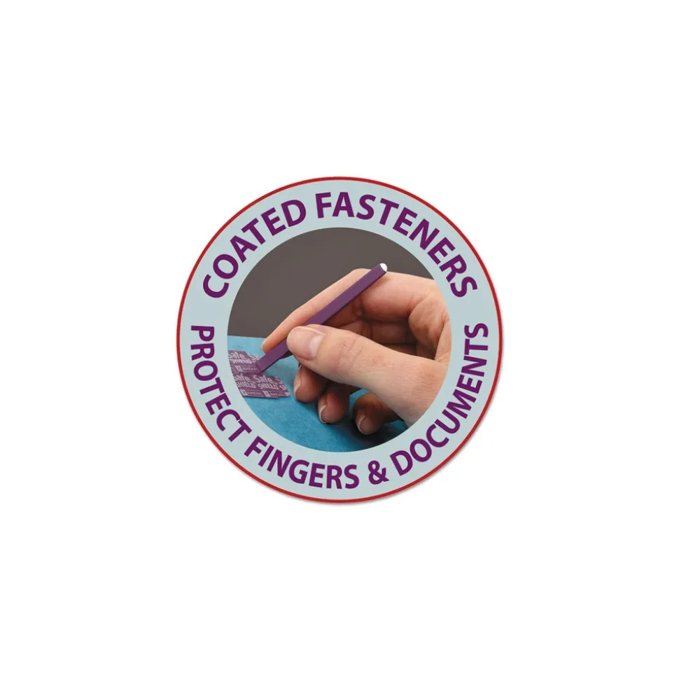 Smead 6 SafeSHIELD Fasteners 2 Dividers Legal Size 6-Section Pressboard Top Tab Pocket Classification Folders - Green (10/Box)