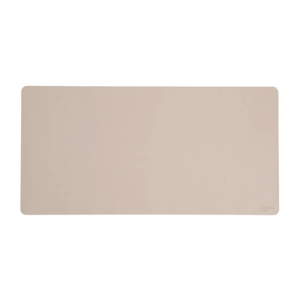 Smead 31.5 x 15.7 Vegan Leather Desk Pads - SandStone