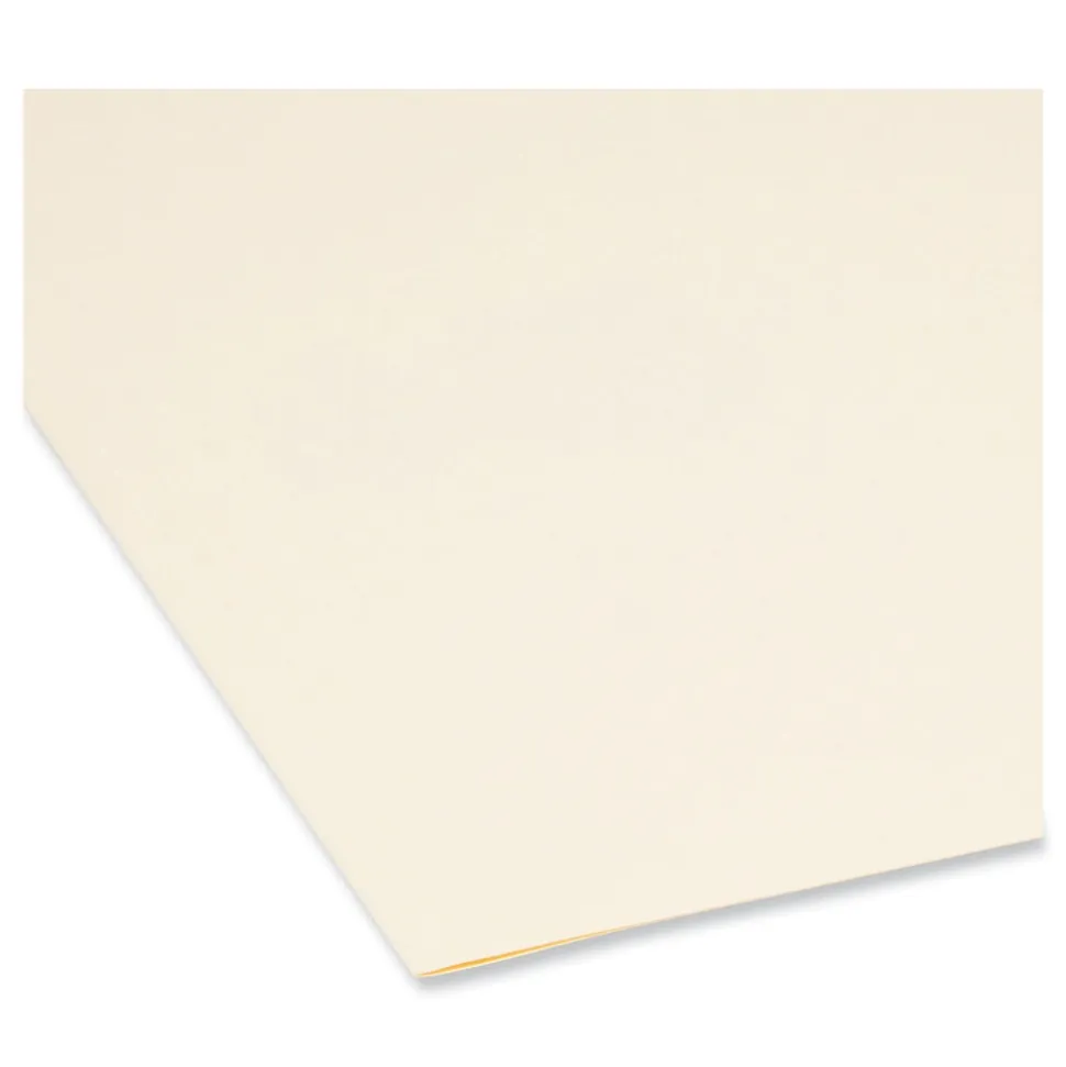 Smead 1/3-Cut Tabs Assorted Legal Size 0.75 in. Expansion 14-pt Reinforced Tab Manila File Folders - Manila (100/Box)