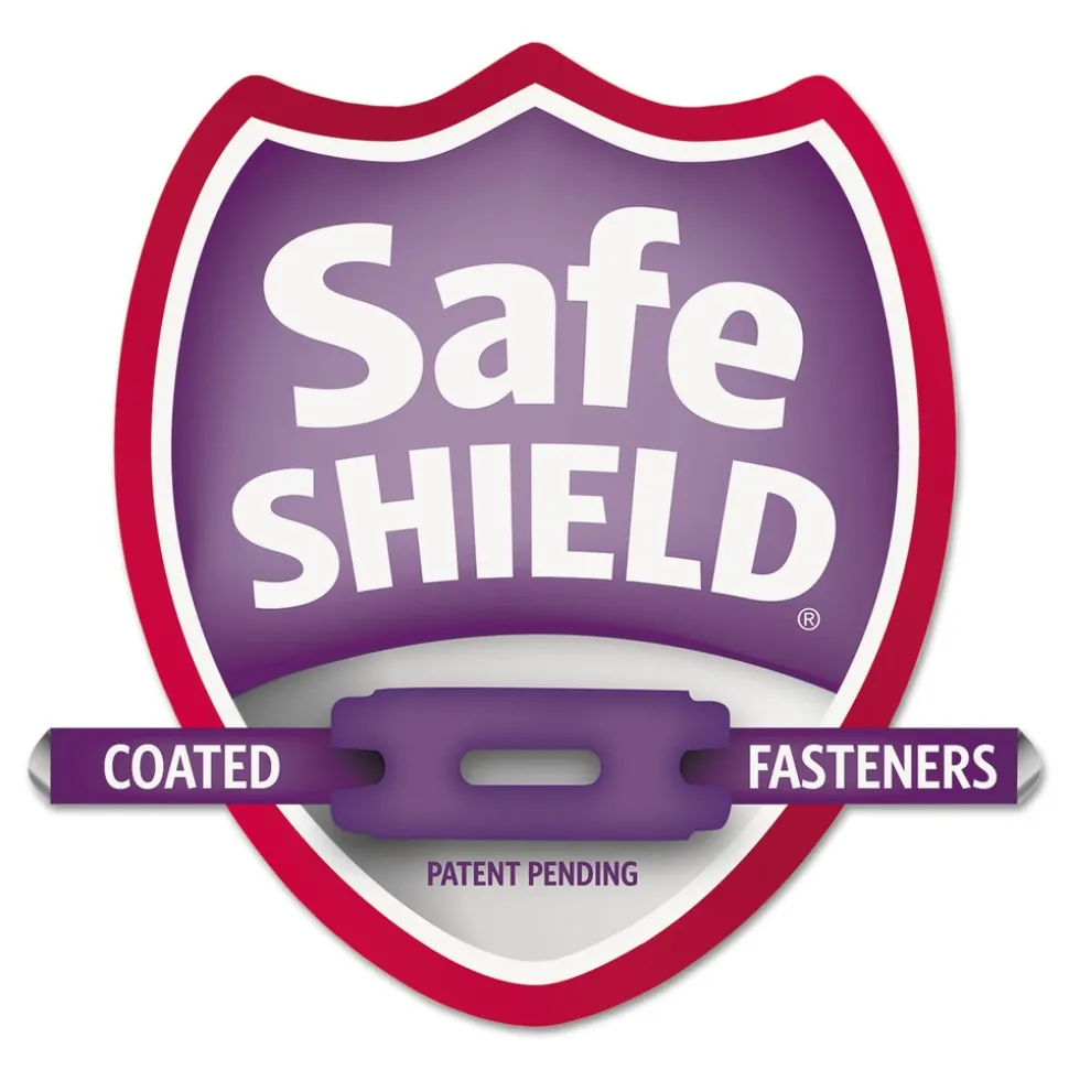 Smead 1/3-Cut Tabs 3-in Expansion 2 SafeSHIELD Fasteners Letter Size Recycled Pressboard Fastener Folders - Gray-Green (25/Box)