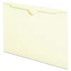 Smead 2-Ply Straight Tab Legal Size File Jackets - Manila (100/Box)