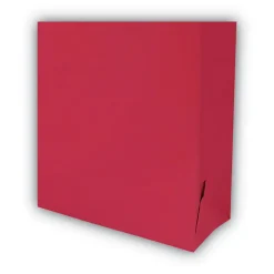 Smead Straight Tab Letter Size Colored File Jackets with Reinforced Double-Ply Tab - Red (50/Box)