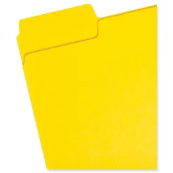 Smead SuperTab 0.75 in. Expansion Letter Size Colored File Folders - Color Assortment 1 (24/Pack)