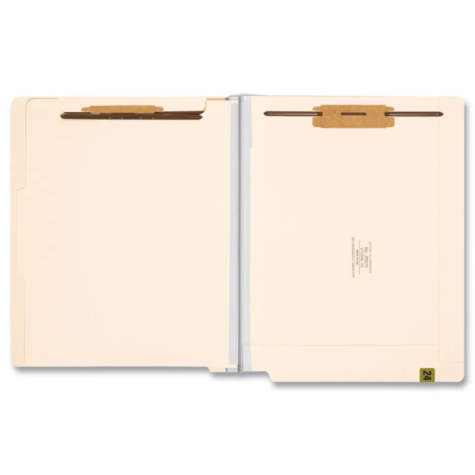 Smead Yearly End Tab 2024 File Folder Labels - Gold (1-Roll)