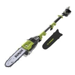 Snow Joe iON100V Brushless Lithium-Ion 10 in. Cordless Modular Pole Chain Saw (Tool Only)